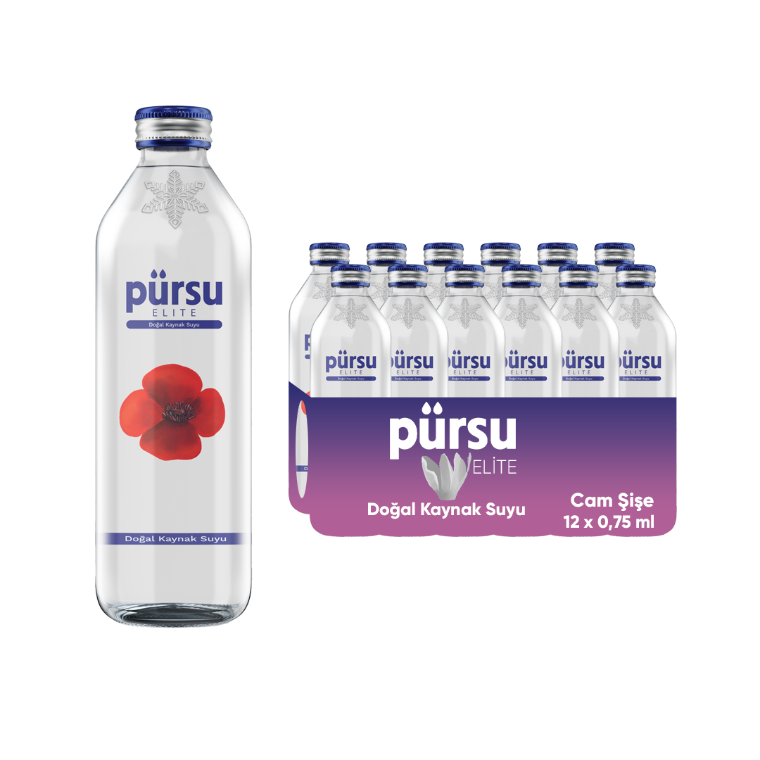 Pürsu 750 ml Cam Şişe