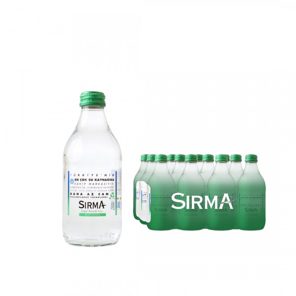 Sırma Cam Şişe 12 x 0,33ml